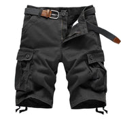 Cargo Shorts - Men's Tactical Long Leisure Shorts with Belt