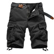 Cargo Shorts - Men's Tactical Long Leisure Shorts with Belt