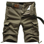 Cargo Shorts - Men's Tactical Long Leisure Shorts with Belt