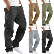Cargo Pants - Men's Casual Baggy Loose Fit Cargo Trousers