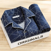Men's Pyjama | Long Sleeve | Long Pants | Pajama Set | Men's PJS