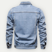 Denim Jacket - Classic - Regular Fit - Jean Jacket - Mens Denim Jacket
