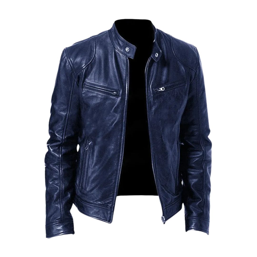 Leather Jacket | Faux Leather | Leatherette | Biker Jacket | Men's Leather Jacket