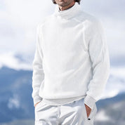 Roll Neck Jumper | Rib Knit | Turtleneck | Winter Pullover | Mens Knit Sweater