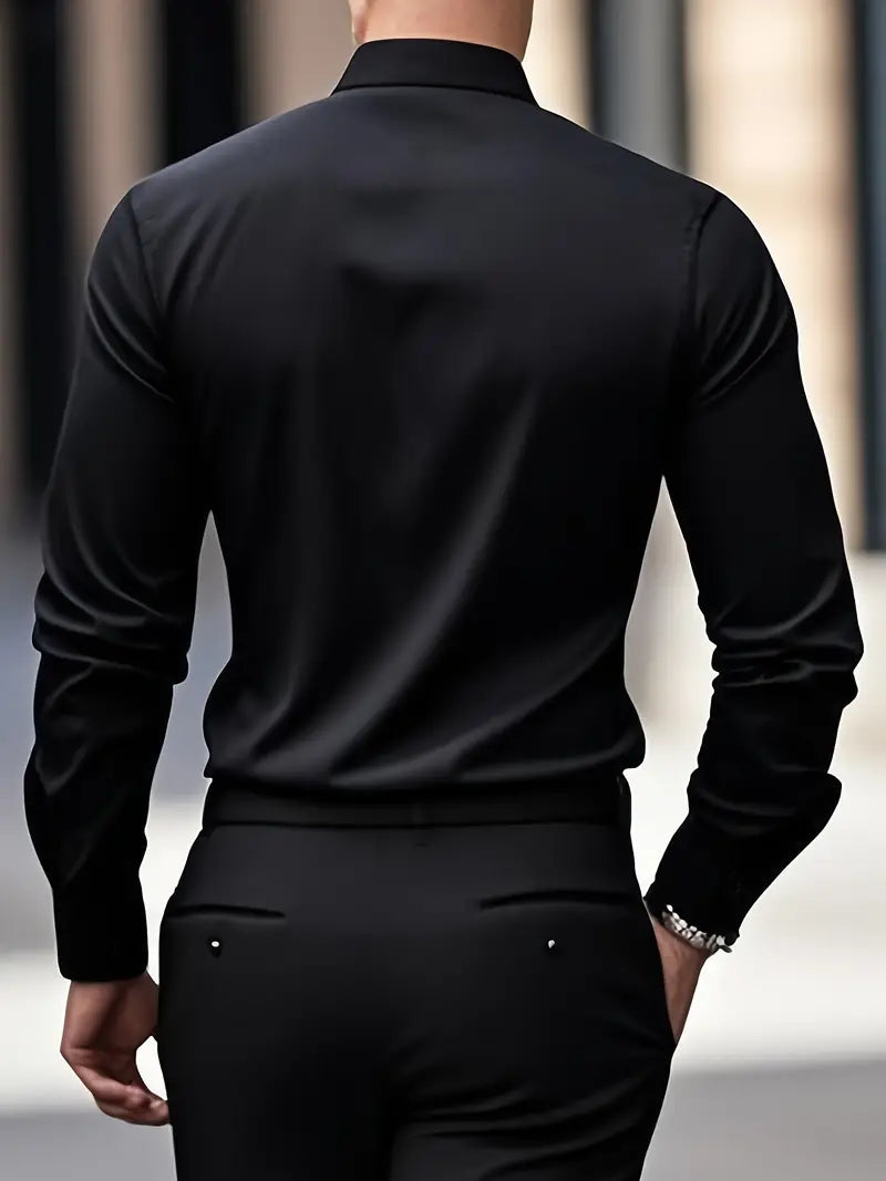 Non Iron Shirt | Wrinkle Free | Slim Fit | Button-Up Shirt | Men's Shirts