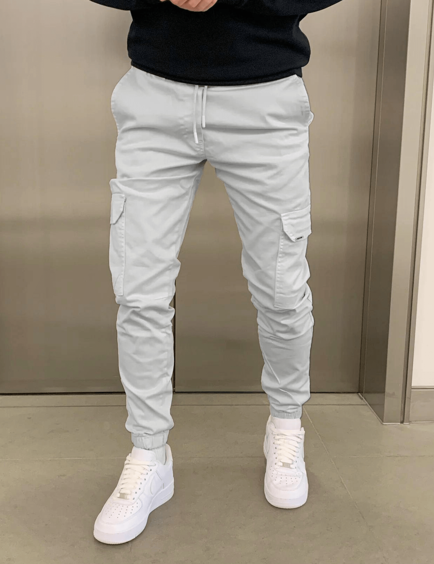 Cargo Joggers | Drawstring | Skinny | Cargo Pants | Men's Trousers