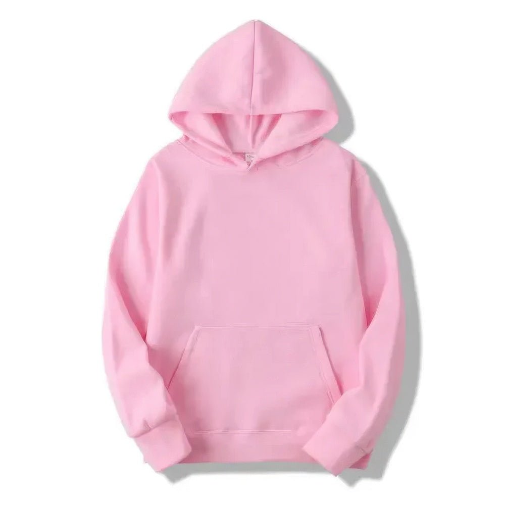 Hoodie - Warm Kangaroo Pocket Pullover Hoodie for Men and Women