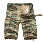 Cargo Shorts - Men's Tactical Long Leisure Shorts with Belt