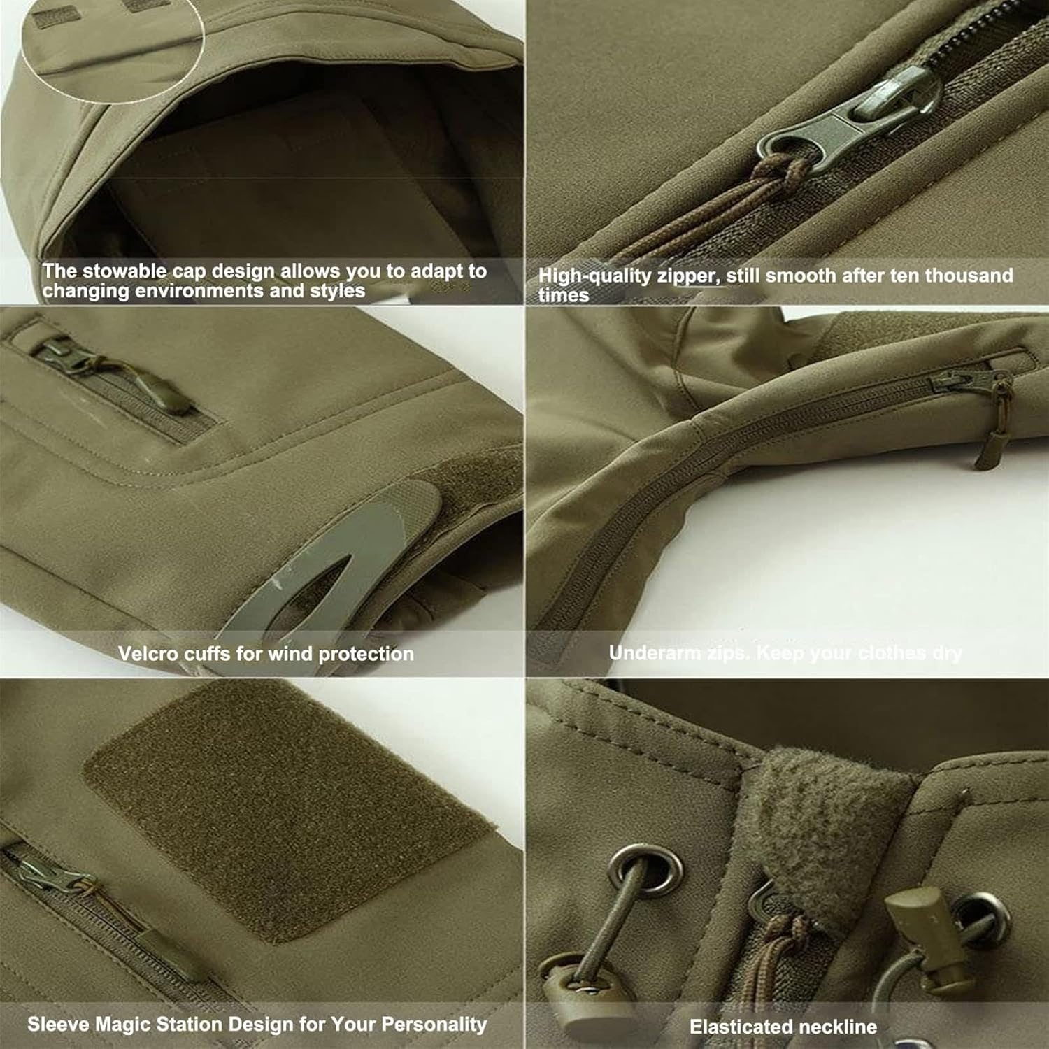 Jacket and Pants Set - Men's Tactical Outdoor Jacket and Cargo Pants