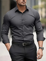 Non Iron Shirt | Wrinkle Free | Slim Fit | Button-Up Shirt | Men's Shirts