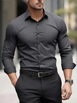Non Iron Shirt | Wrinkle Free | Slim Fit | Button-Up Shirt | Men's Shirts
