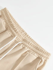 Shirt and Pants Set - Short Sleeve - Polo Shirt - Two-Piece Set - Men's Clothing