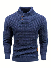 Knitted Sweater | Roll Neck | Chunky | Knitted Jumper | Men's Clothing