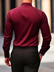 Non Iron Shirt | Wrinkle Free | Slim Fit | Button-Up Shirt | Men's Shirts