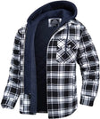 Hooded Jacket | Quilted Liner | Plaid | Autumn Jacket | Men's Jackets