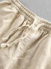 Shirt and Pants Set | Button-Up | Long Sleeve | Linen Two-Piece Set | Men's Co-Ord