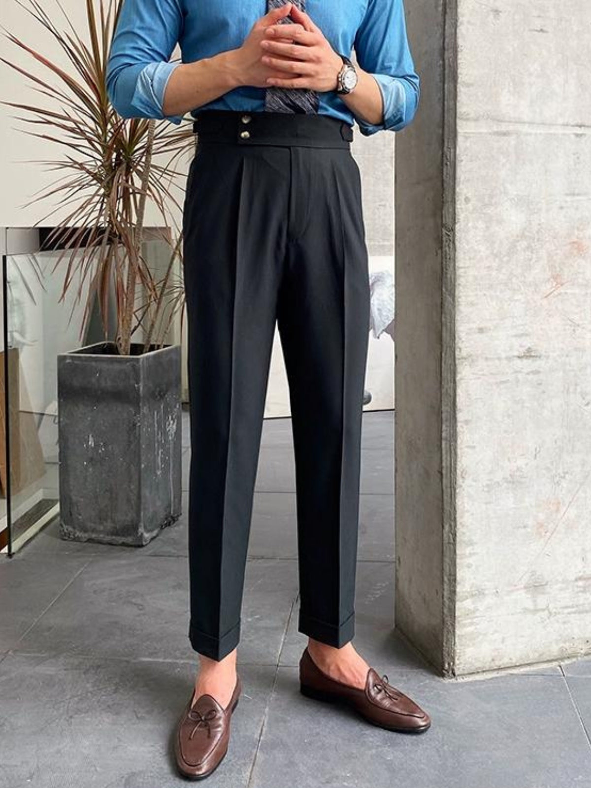 Pleated Pants | Old Money Style | Smart Casual | Dress Pants | Men's Trousers