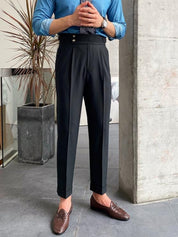 Pleated Pants | Old Money Style | Smart Casual | Dress Pants | Men's Trousers