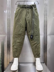 Baggy Pants | Slouchy | Belt | Loose Fit Pants | Men's Pants