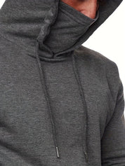 Hoodie with Face Mask | Regular Fit | Pocket | Pullover Hoodie | Men's Hoodie