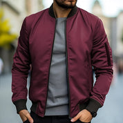 Bomber Jacket - Slim Fit - Zip-Up - Lightweight Jacket - Men's Jacket