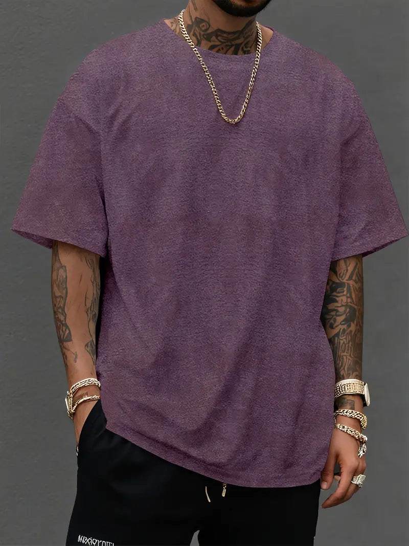 Oversized T-Shirt | Round Next | Relaxed Fit | Tie and Dye Shirt | Men's T-Shirt