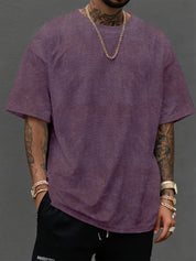 Oversized T-Shirt | Round Next | Relaxed Fit | Tie and Dye Shirt | Men's T-Shirt