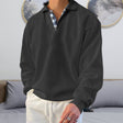 Polo Sweater - Men's Oversized Collared Pullover