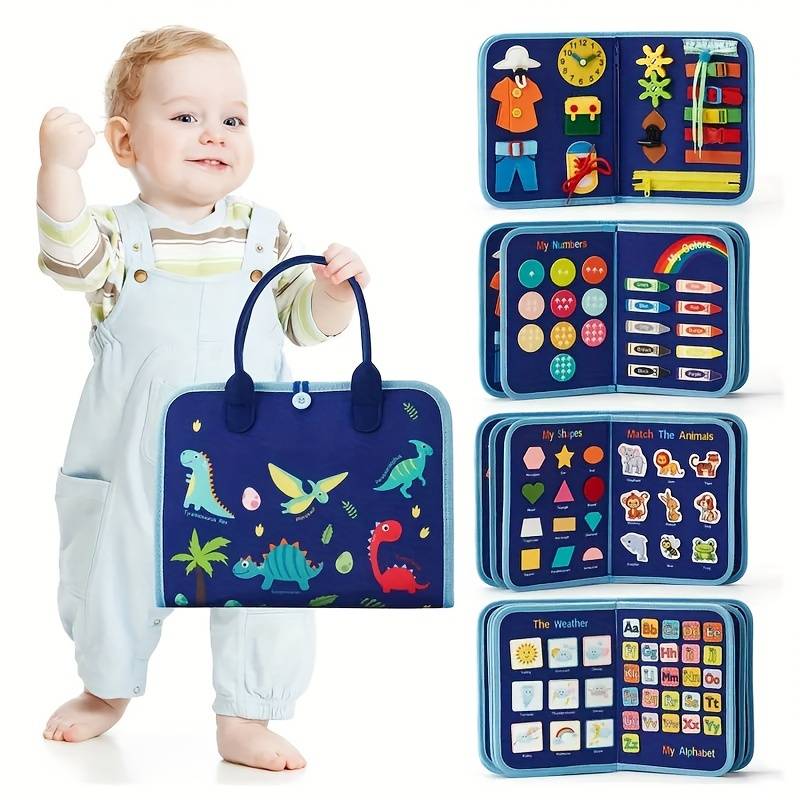 Kids Book - Engaging - Toddler - Activity Book - Montessori Toy