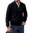 Half Zip Jumper | Casual | Regular Fit | Knitted Sweater | Mens Quarter Zip Sweaters