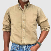Long Sleeve Shirt - Casual - Collared - Button-Up Shirt - Men's Shirts