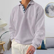 Polo Sweater - Men's Oversized Collared Pullover