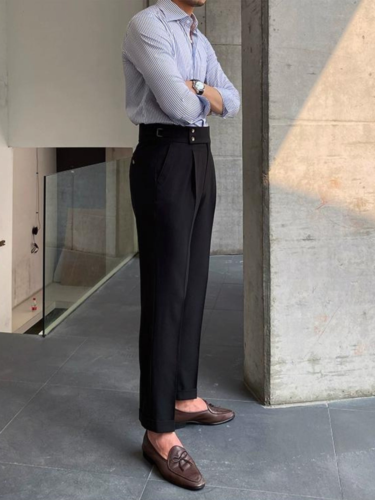 Pleated Pants | Old Money Style | Smart Casual | Dress Pants | Men's Trousers