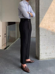 Pleated Pants | Old Money Style | Smart Casual | Dress Pants | Men's Trousers