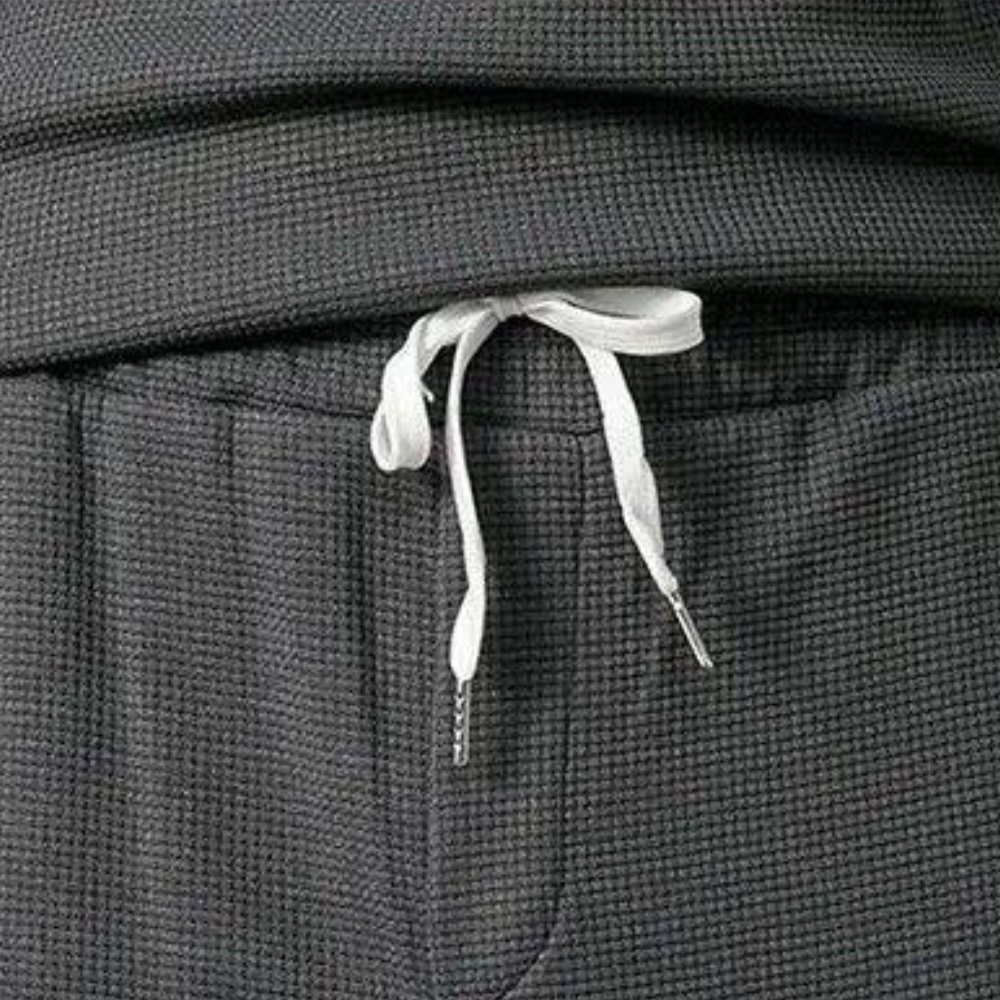 Two-Piece Set - Men's Co Ord Loose Fit Leisure Jogger Sweatshirt Set