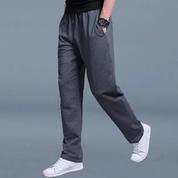 Straight Leg Joggers - Drawstring - Leisure - Sweatpants - Men's Pants