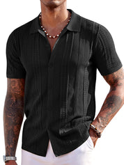 Short Sleeve Shirt - Lightweight - Button-Up - Summer Shirt - Men's Shirt