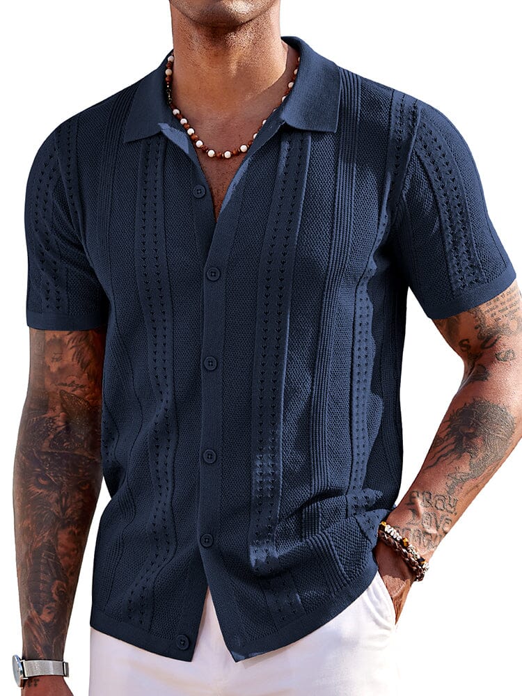 Short Sleeve Shirt - Lightweight - Button-Up - Summer Shirt - Men's Shirt