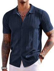 Short Sleeve Shirt - Lightweight - Button-Up - Summer Shirt - Men's Shirt