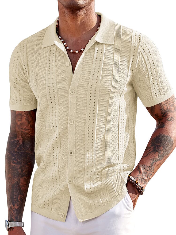 Short Sleeve Shirt - Lightweight - Button-Up - Summer Shirt - Men's Shirt