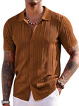 Short Sleeve Shirt - Lightweight - Button-Up - Summer Shirt - Men's Shirt