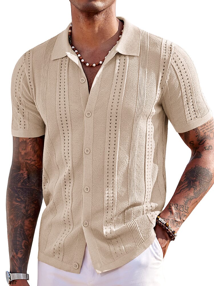 Short Sleeve Shirt - Lightweight - Button-Up - Summer Shirt - Men's Shirt