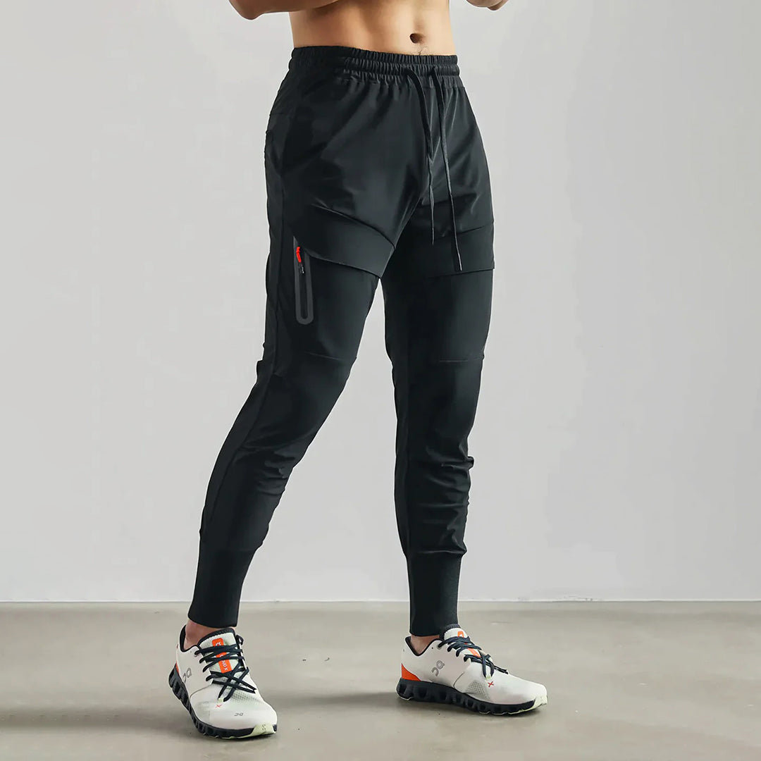Track Pants | Elastic Waist | Lightweight | Activewear | Men's Joggers