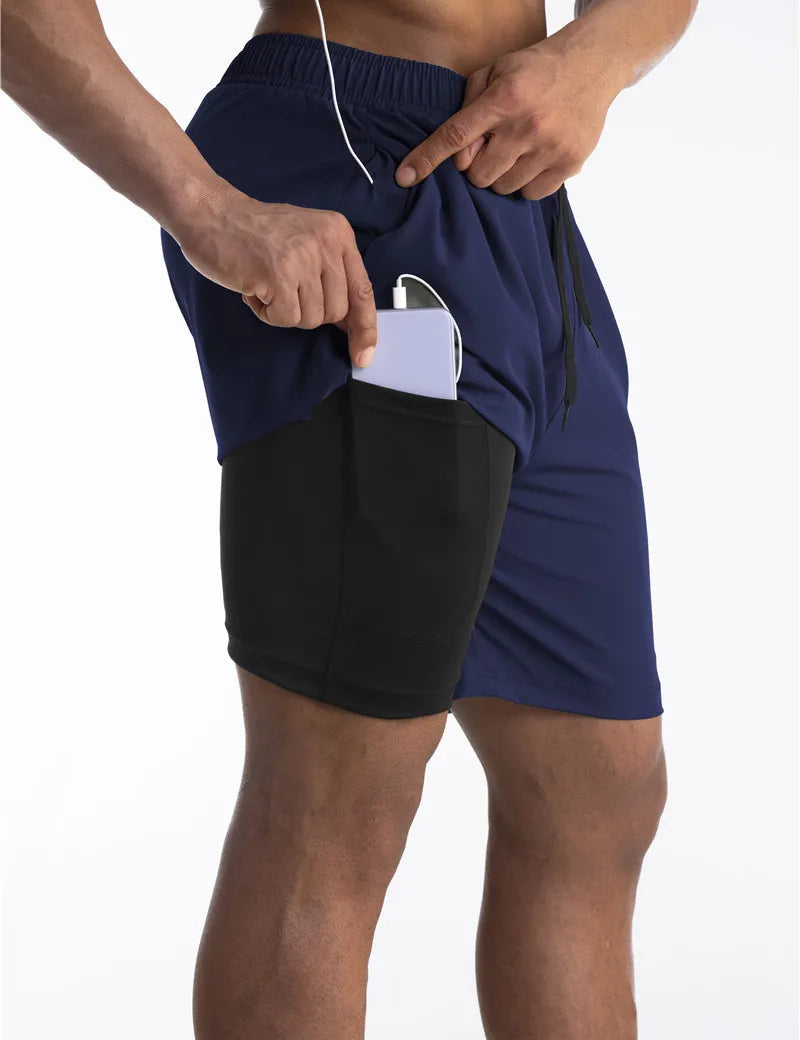 Armour Running Shorts With Inner Lining And Pocket For Your Phone-Southern-Taylor