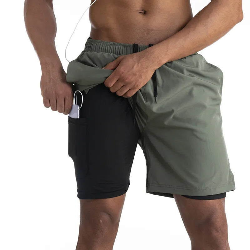 Armour Running Shorts With Inner Lining And Pocket For Your Phone-Southern-Taylor