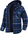 Hooded Jacket | Quilted Liner | Plaid | Autumn Jacket | Men's Jackets