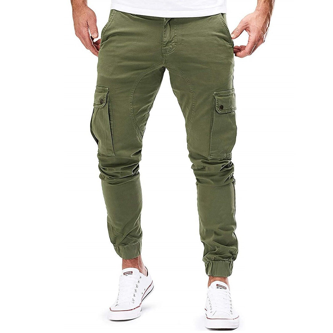 Cargo Pants - Skinny - Drawstring - Cargo Joggers - Men's Trousers