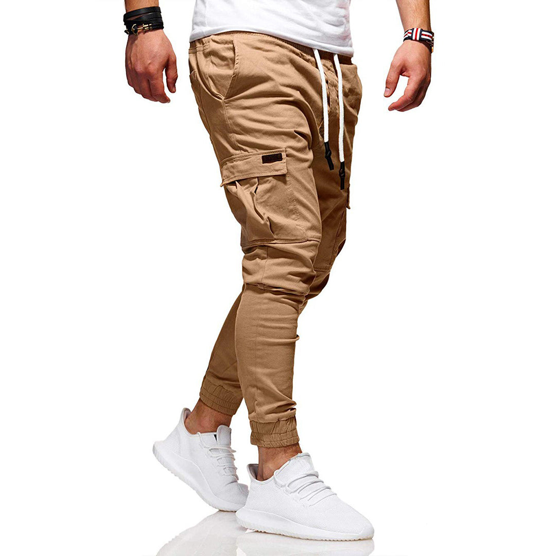 Cargo Pants - Skinny - Drawstring - Cargo Joggers - Men's Trousers
