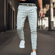 Chinos - Plaid - Stretch - Chino Pants - Men's Pants