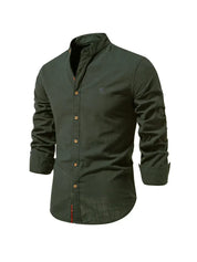 Button-Up Shirt | Slim Fit | Lightweight | Long Sleeve Shirt | Men's Shirt